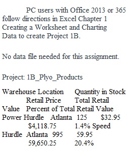 Excel 1B